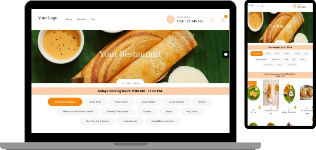 Webshop Mockup