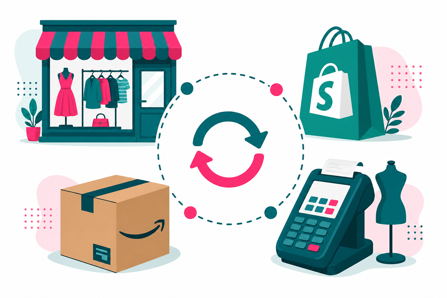 Apparel brand connected to Shopify, Amazon and retail POS