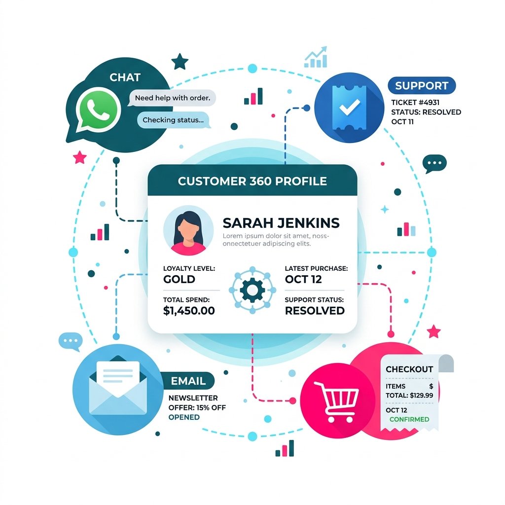 Unified customer profiles across retail channels