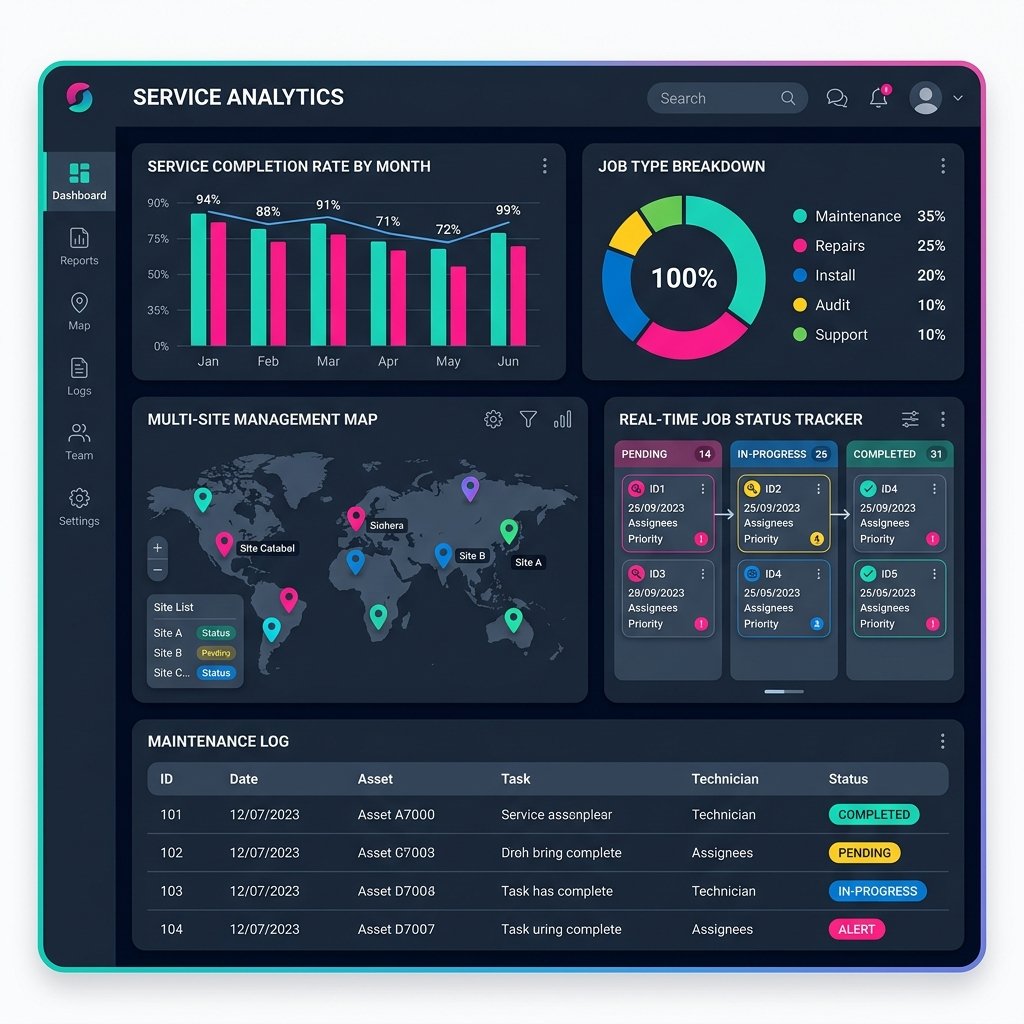 SLA Analytics Dashboard Panel