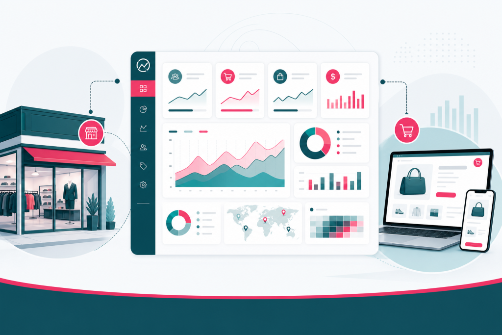 Omnichannel analytics platform retail performance dashboard