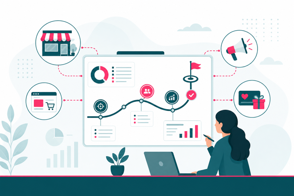 Omnichannel marketing strategy roadmap for retail brands