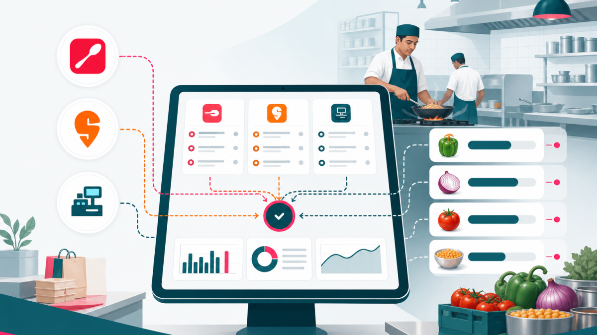 Zomato & Swiggy POS Inventory Integration Guide for Indian Restaurants (2026)